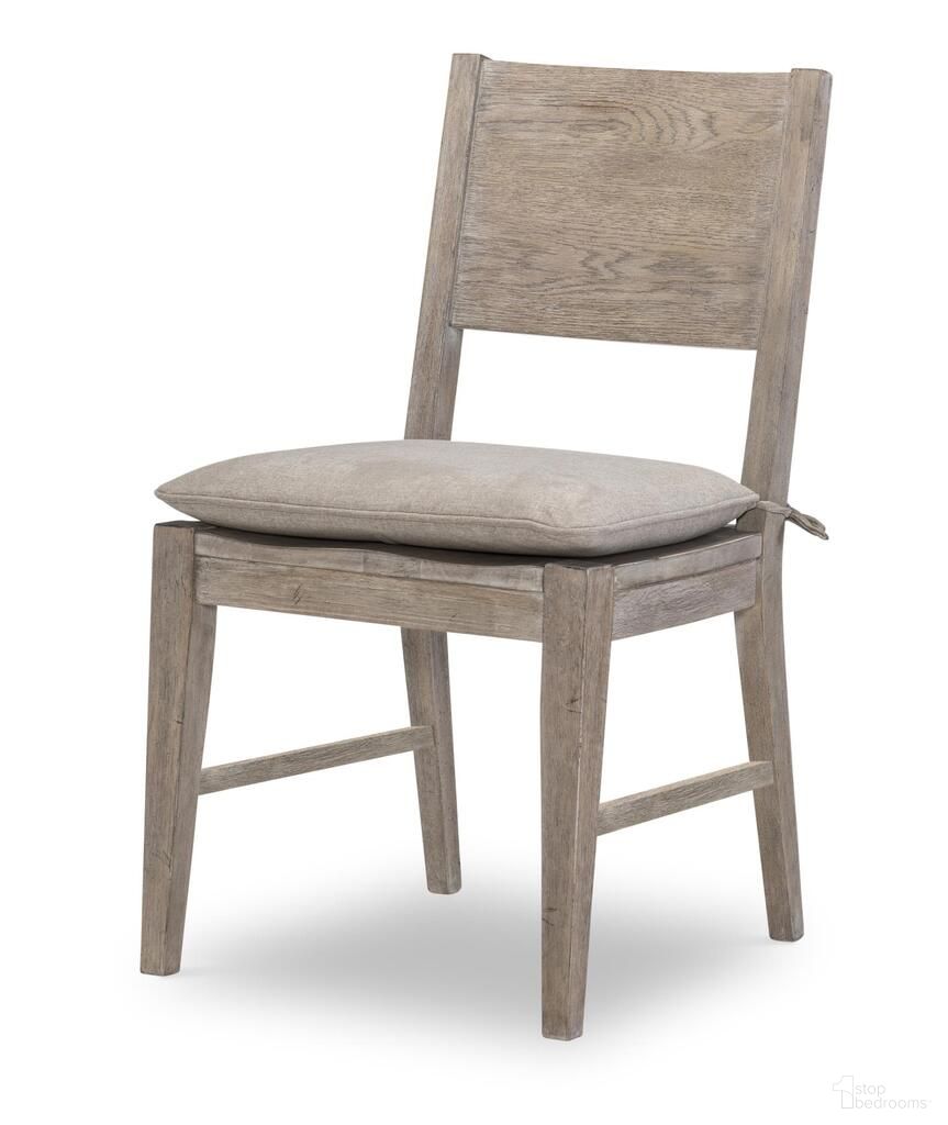 The appearance of Halifax Side Chair Set of 2 In Flax and Java designed by Legacy Classic in the modern / contemporary interior design. This flax and java piece of furniture was selected by 1StopBedrooms from Halifax Collection to add a touch of cosiness and style into your home. Sku: 2400-140V. Material: Oak. Chair Type: Side Chair.