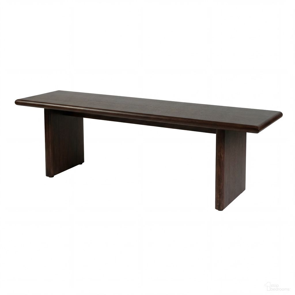 The appearance of Halmstad Wood Dining Bench In Brown designed by Butler Specialty Company in the modern / contemporary interior design. This brown piece of furniture  was selected by 1StopBedrooms from Halmstad Collection to add a touch of cosiness and style into your home. Sku: 6310497. Material: MDF.