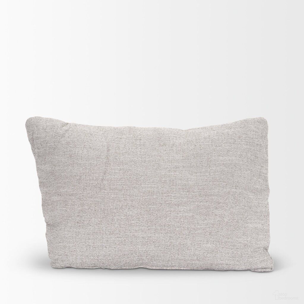 The appearance of Halston Arm Pillow In Gray designed by Mercana in the transitional interior design. This gray piece of furniture was selected by 1StopBedrooms from Halston Collection to add a touch of cosiness and style into your home. Sku: 70487. Material: Fabric.