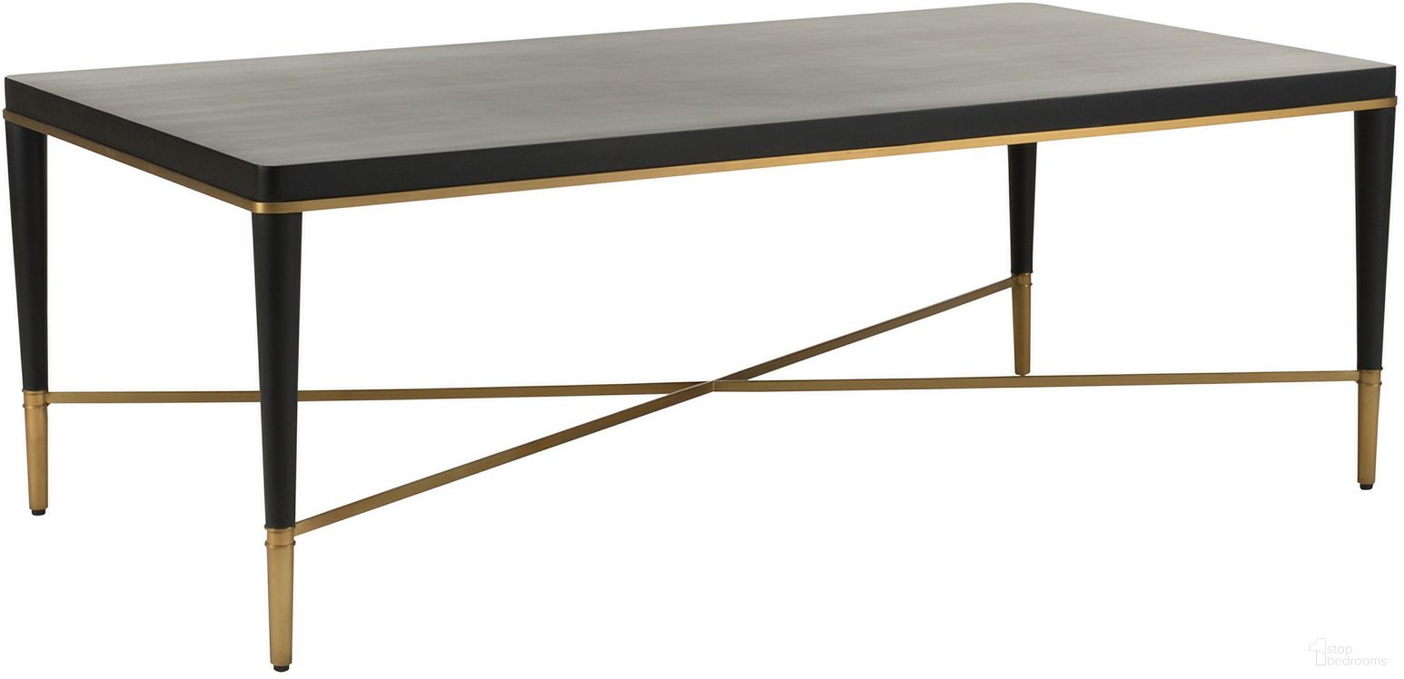 The appearance of Hamlet Cocktail Table In Black and Gold designed by Chelsea House in the modern / contemporary interior design. This black/gold piece of furniture was selected by 1StopBedrooms from Chelsea House Misc Collection to add a touch of cosiness and style into your home. Sku: 385794. Material: Wood.