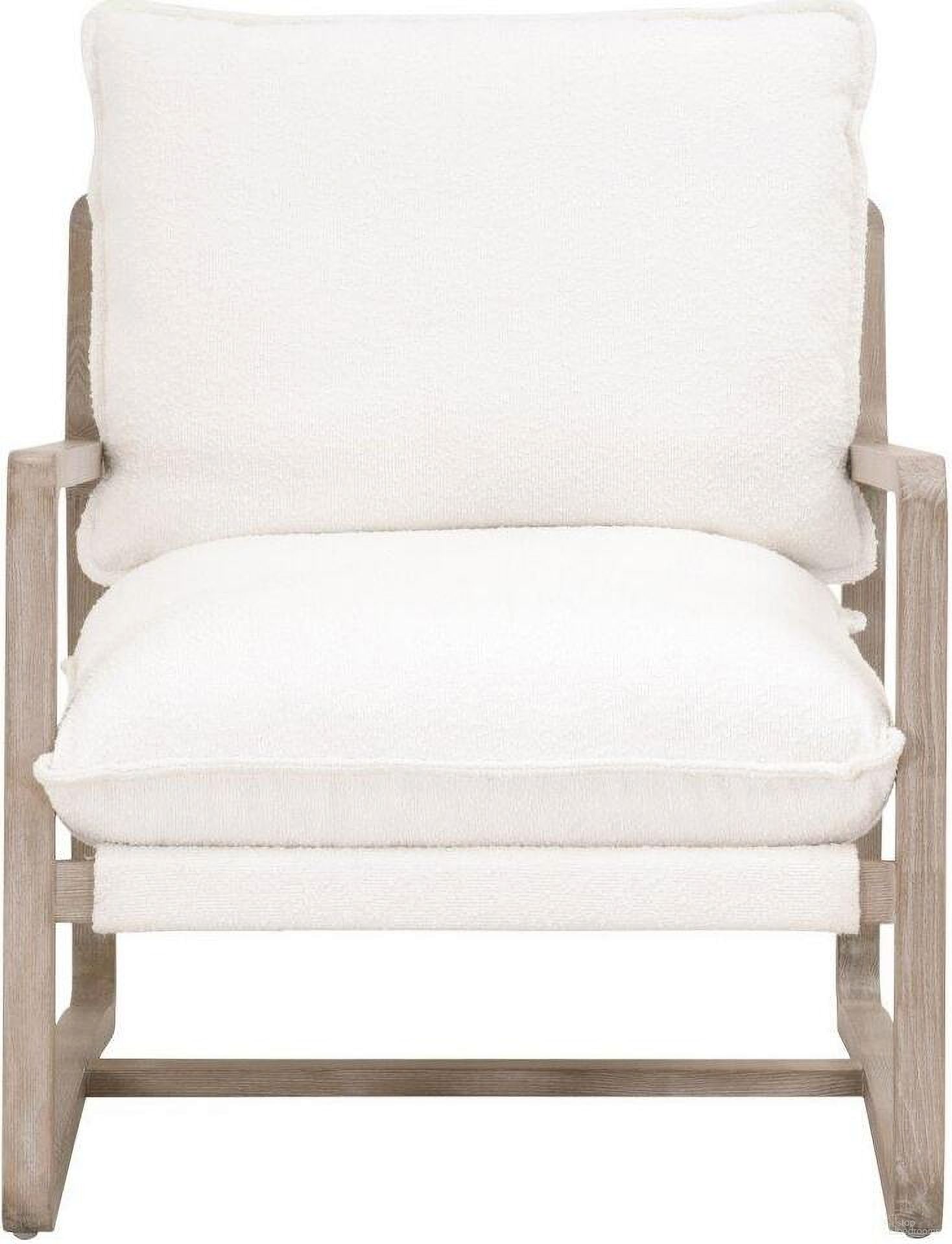 The appearance of Stitch and Hand Hamlin Club Chair In Snow and Natural Gray designed by Essentials For Living in the transitional interior design. This snow/natural gray piece of furniture was selected by 1StopBedrooms from Stitch & Hand Collection to add a touch of cosiness and style into your home. Sku: 6657.BOU-SNO/NG. Material: Oak Wood.