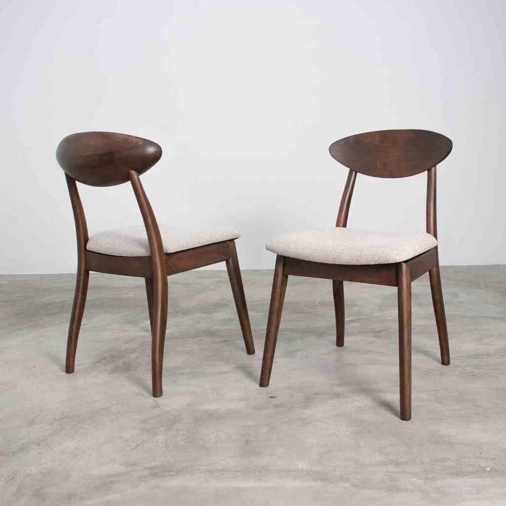 The appearance of Hammel Side Chair Set of 2 In Rich Walnut designed by Furniture of America in the transitional interior design. This rich walnut piece of furniture was selected by 1StopBedrooms from Hammel Collection to add a touch of cosiness and style into your home. Sku: FM30005WN-SC-2PK. Material: Solid Rubberwood. Chair Type: Side Chair.