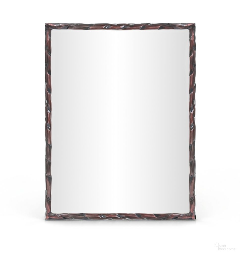 Hammer Iron Mirror In Brown