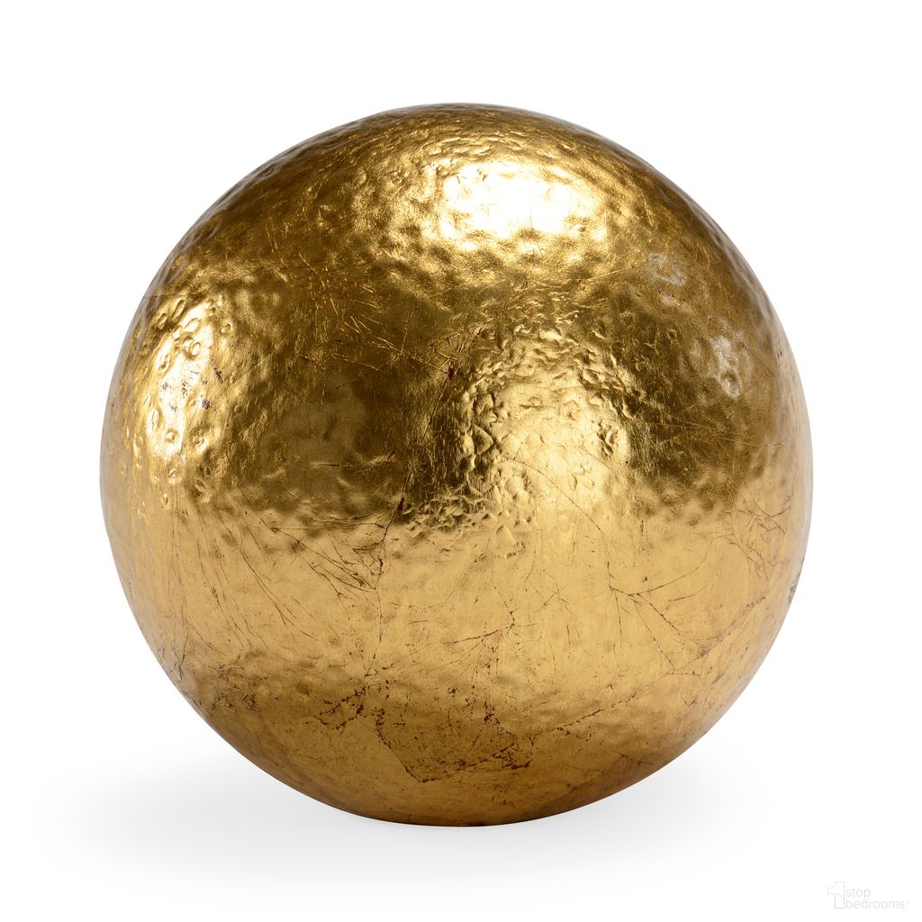 Hammered Ball Large In Gold
