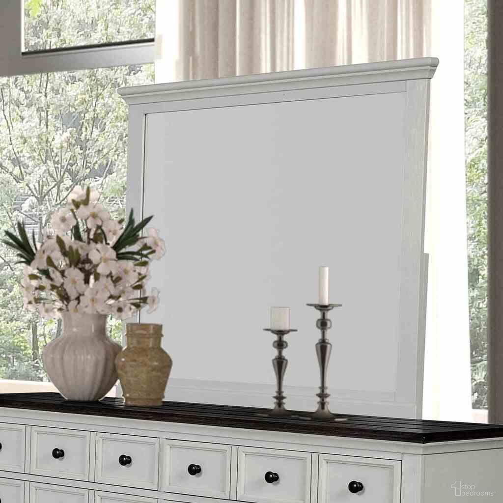 The appearance of Hampstead Mirror In White designed by Furniture of America in the modern / contemporary interior design. This white piece of furniture was selected by 1StopBedrooms from Hampstead Collection to add a touch of cosiness and style into your home. Sku: FM79014WH-M. Material: Solid Wood.