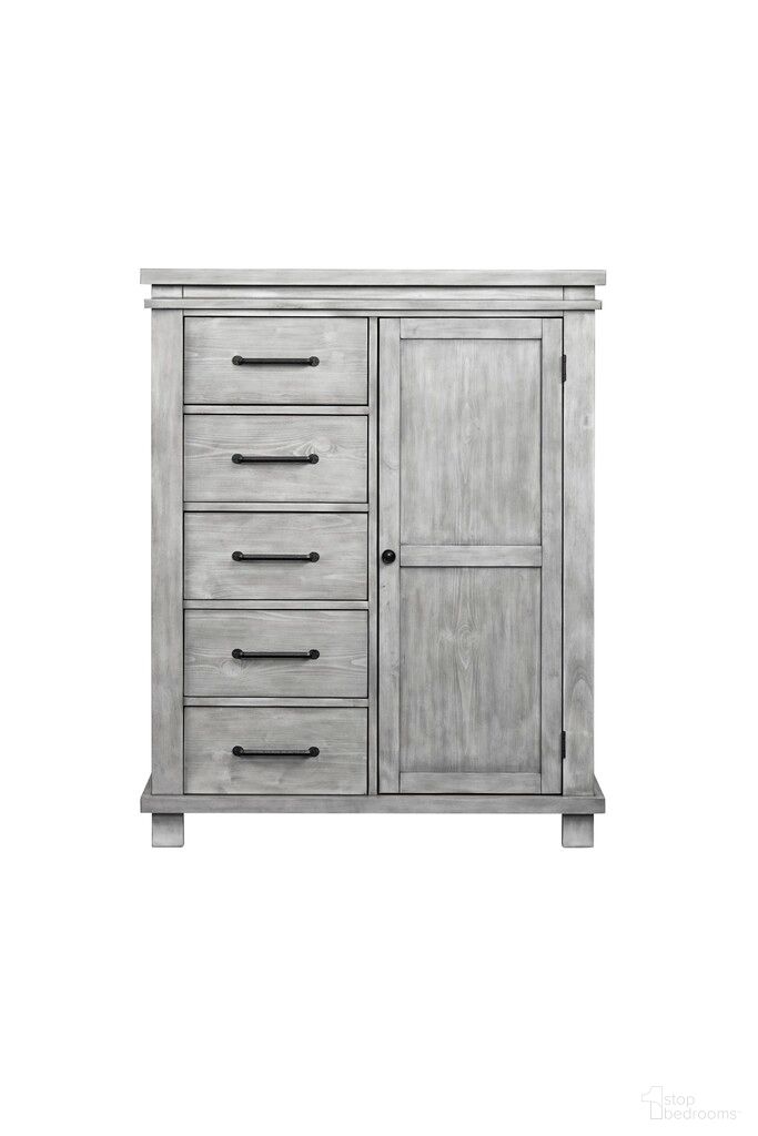 Hampton Chifferobe In Stone Wash