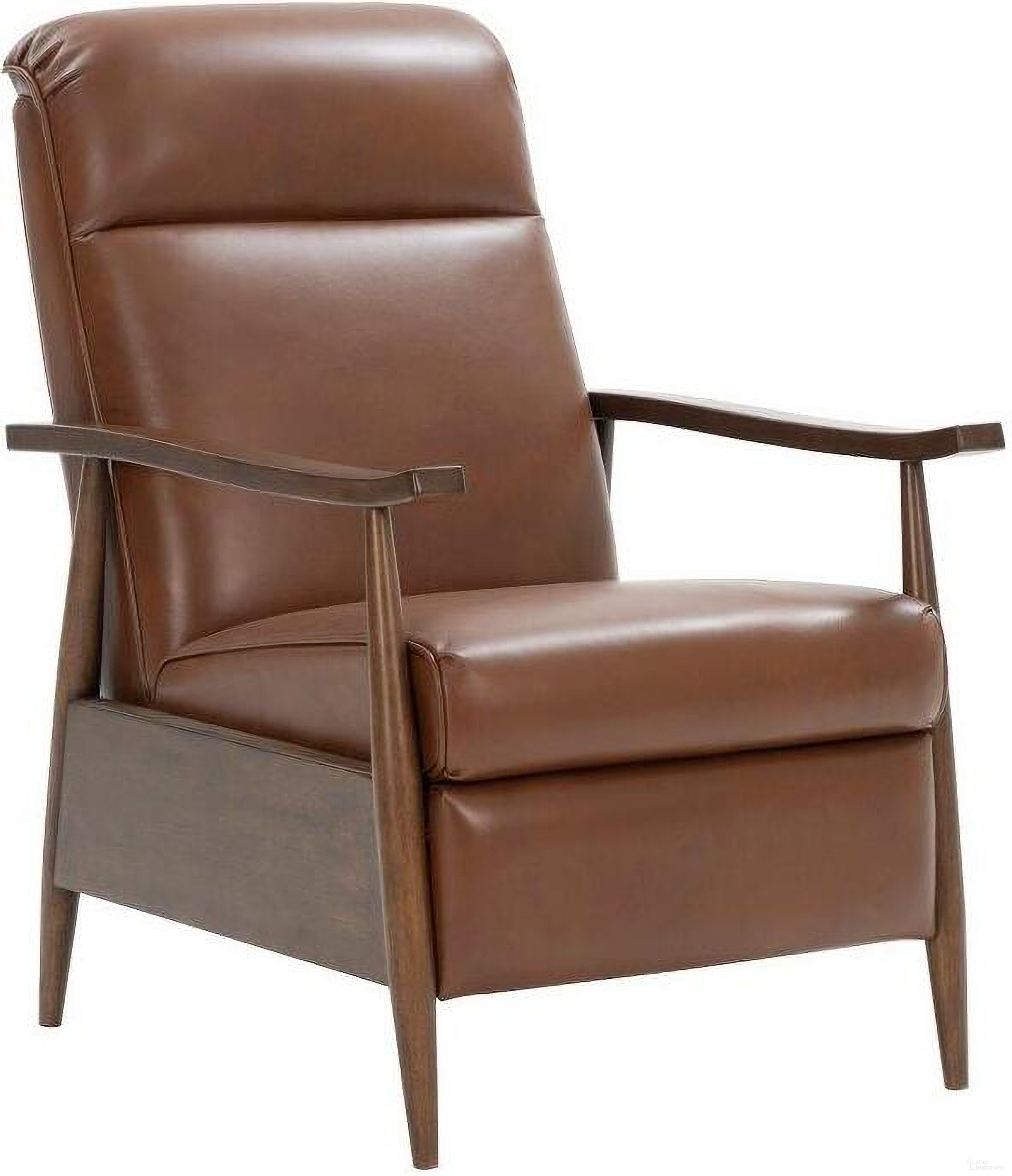 The appearance of Hampton Push Thru The Arms Recliner In Colchester Bitters designed by BarcaLounger in the modern / contemporary interior design. This colchester bitters piece of furniture  was selected by 1StopBedrooms from Hampton Collection to add a touch of cosiness and style into your home. Sku: 71158571187. Material: Leather.