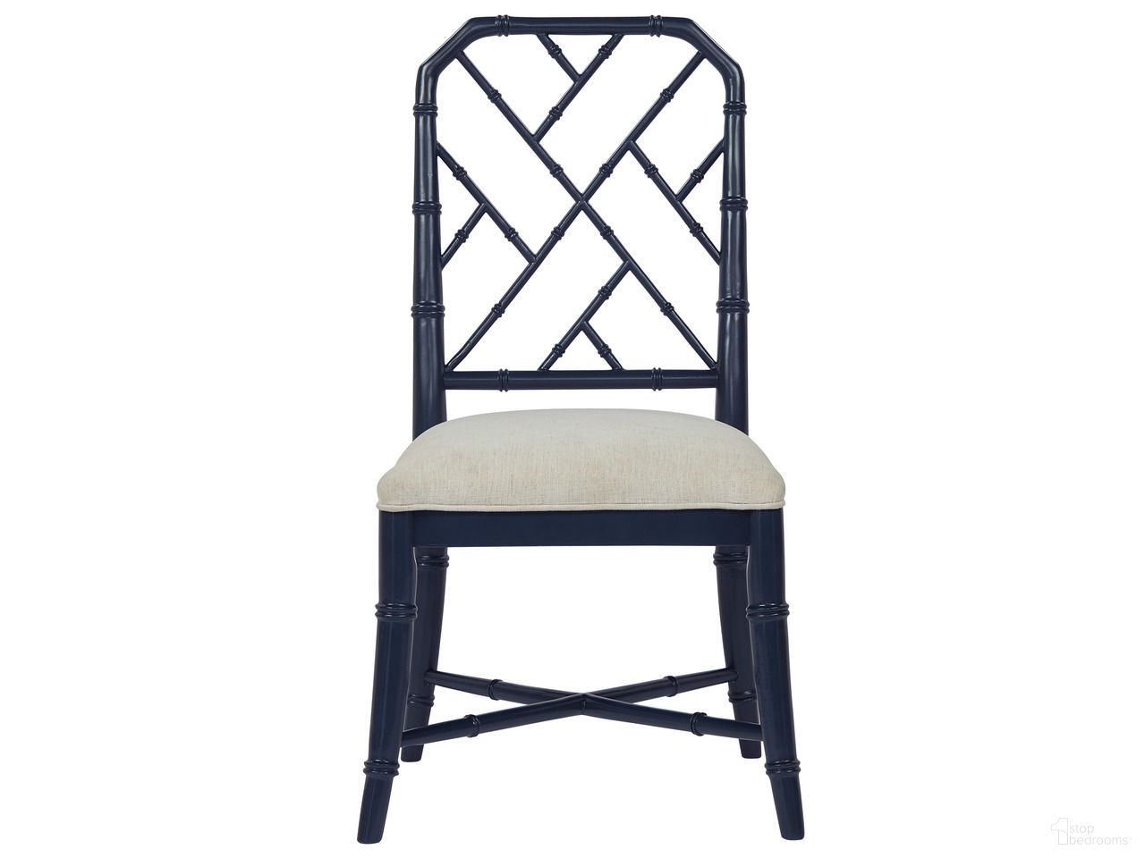 The appearance of Hanalei Bay Side Chair In Cerulean Blue designed by Universal in the transitional interior design. This cerulean blue piece of furniture  was selected by 1StopBedrooms from Getaway Collection to add a touch of cosiness and style into your home. Sku: U033C634-RTA. Material: Fabric. Chair Type: Side Chair.