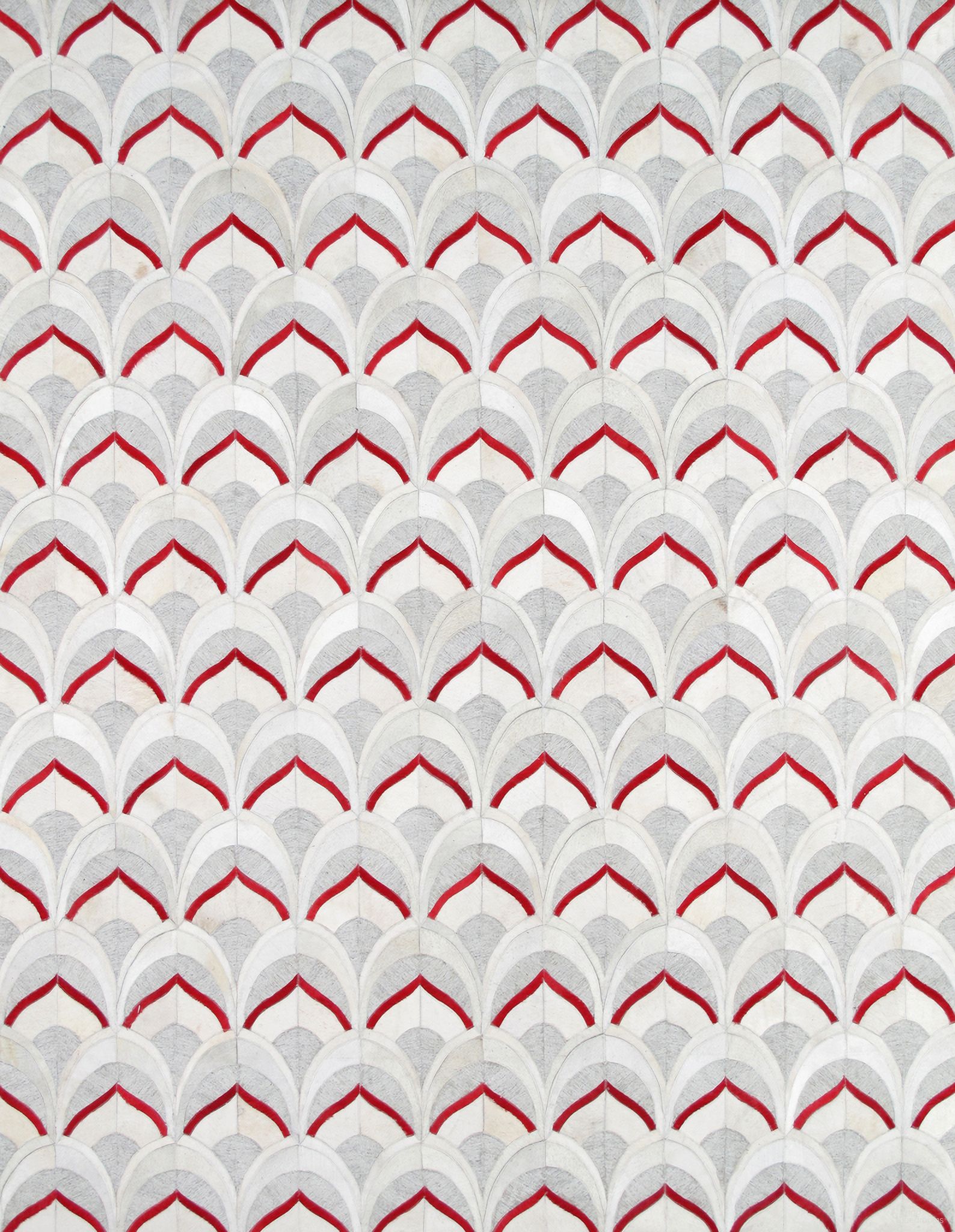 The appearance of Hand-Loomed Cowhide Area Rug- 2' x 3' In Silver designed by Pasargad Home in the modern / contemporary interior design. This silver/red piece of furniture  was selected by 1StopBedrooms from Cowhide Collection to add a touch of cosiness and style into your home. Sku: PTX-3520 2X3. Material: Cow Hide.