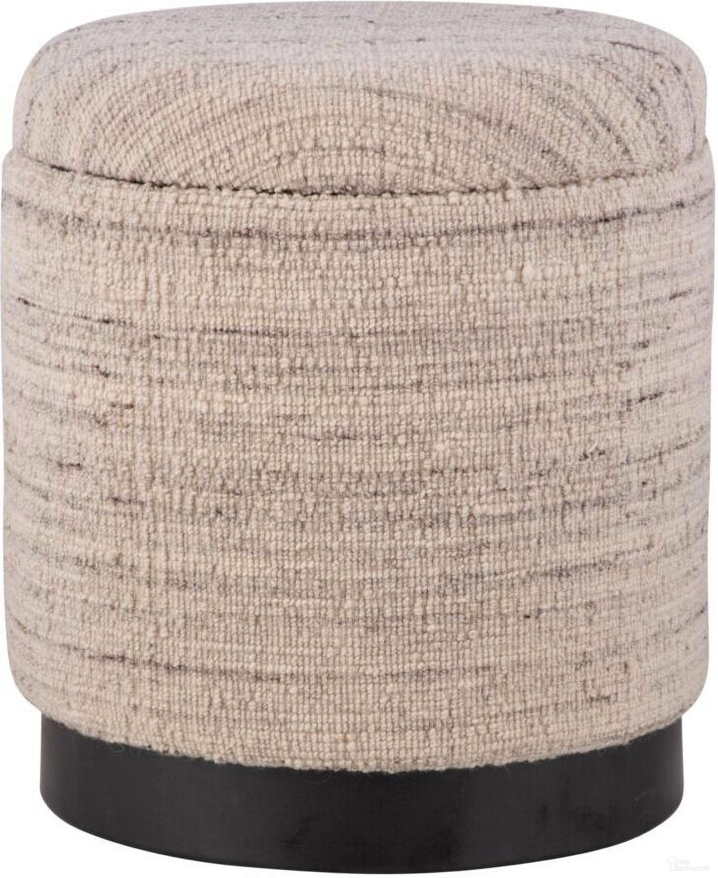 The appearance of Handwoven Triton Matte Black Base Storage Ottoman In Natural Grey designed by Carolina Living in the modern / contemporary interior design. This grey piece of furniture was selected by 1StopBedrooms from Odyssey Collection to add a touch of cosiness and style into your home. Sku: OT-1717-MB-0014. Material: Woven.