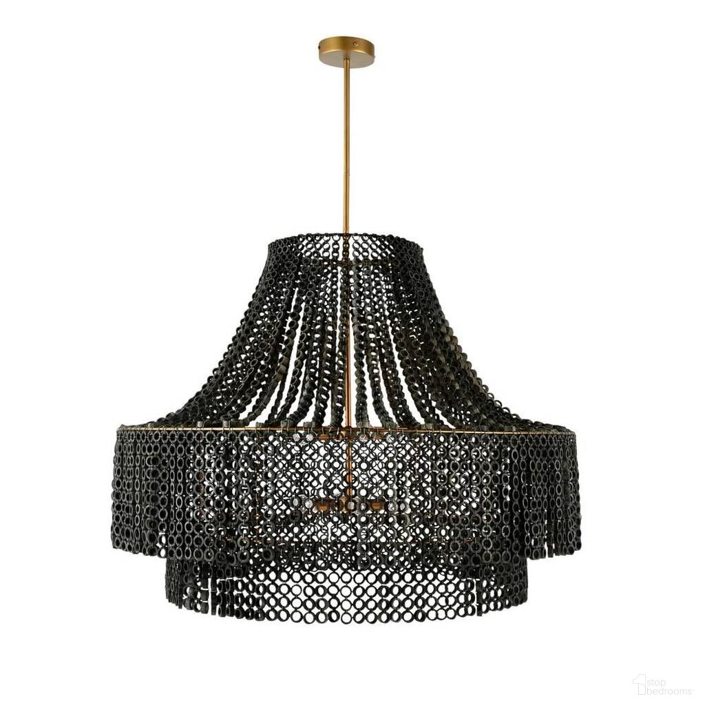 Hannie Large Chandelier In Gray Wash