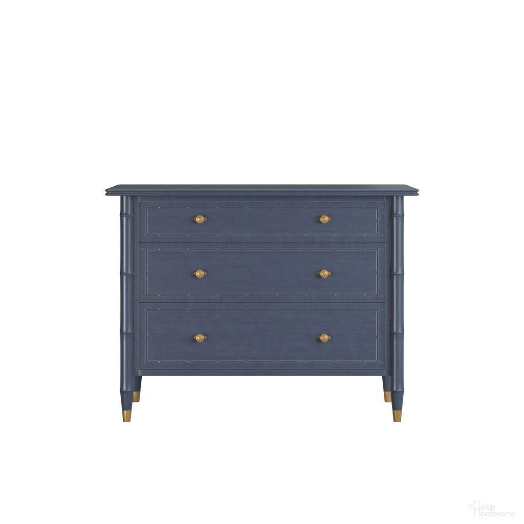 The appearance of Harbor Bachelor's Chest In Navy designed by A.R.T. in the traditional interior design. This navy piece of furniture was selected by 1StopBedrooms from Harbor Collection to add a touch of cosiness and style into your home. Sku: 338158-2721. Material: Poplar Solid.