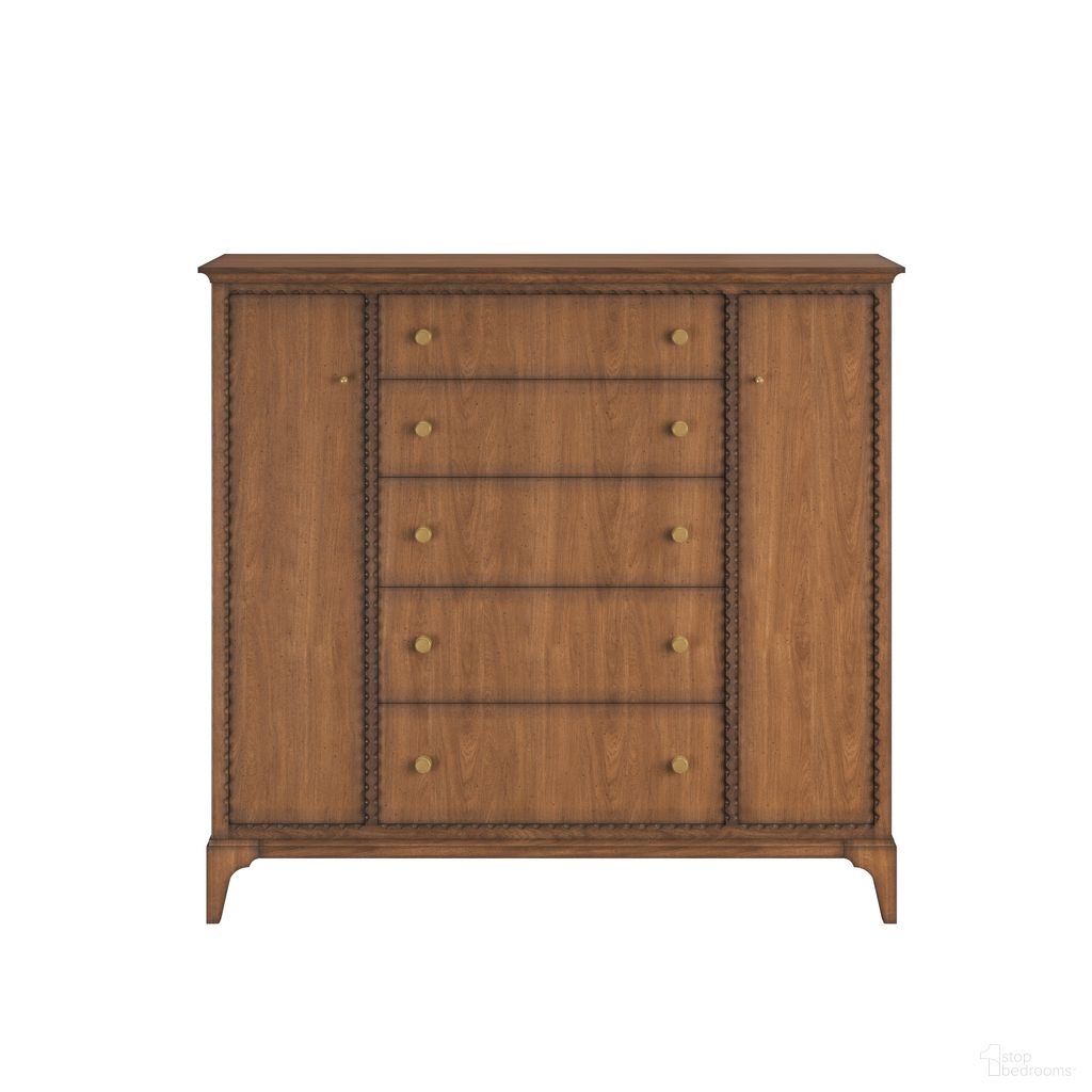 The appearance of Harbor Door-Drawer Chest In Warm Walnut designed by A.R.T. in the traditional interior design. This warm walnut piece of furniture was selected by 1StopBedrooms from Harbor Collection to add a touch of cosiness and style into your home. Sku: 338152-2731. Material: Rubberwood.