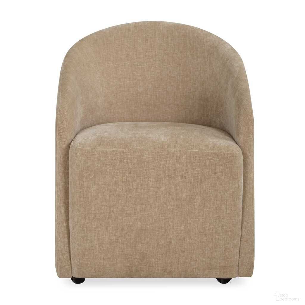 The appearance of Harbor Flax Dining Chair In Brown designed by Uttermost in the modern / contemporary interior design. This brown piece of furniture  was selected by 1StopBedrooms from Harbor Collection to add a touch of cosiness and style into your home. Sku: 53069. Material: Solid Wood. Chair Type: Side Chair.