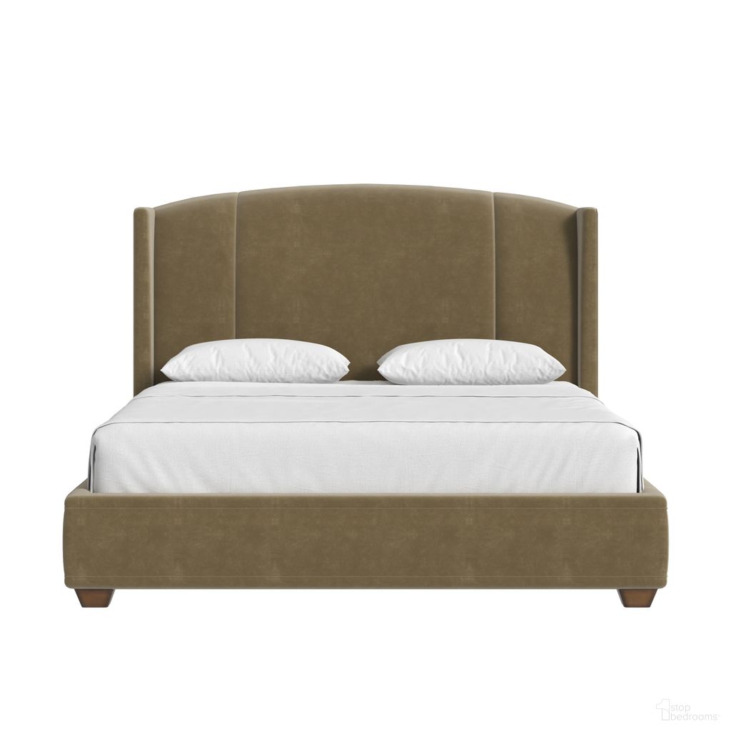 The appearance of Harbor Queen Upholstered Bed In Camel designed by A.R.T. in the traditional interior design. This camel piece of furniture was selected by 1StopBedrooms from Harbor Collection to add a touch of cosiness and style into your home. Sku: 338125-2731FB;338125-2731HB;338125-2731RS. Material: Wood. Bed Size: Queen. Bed Type: Upholstered Bed.