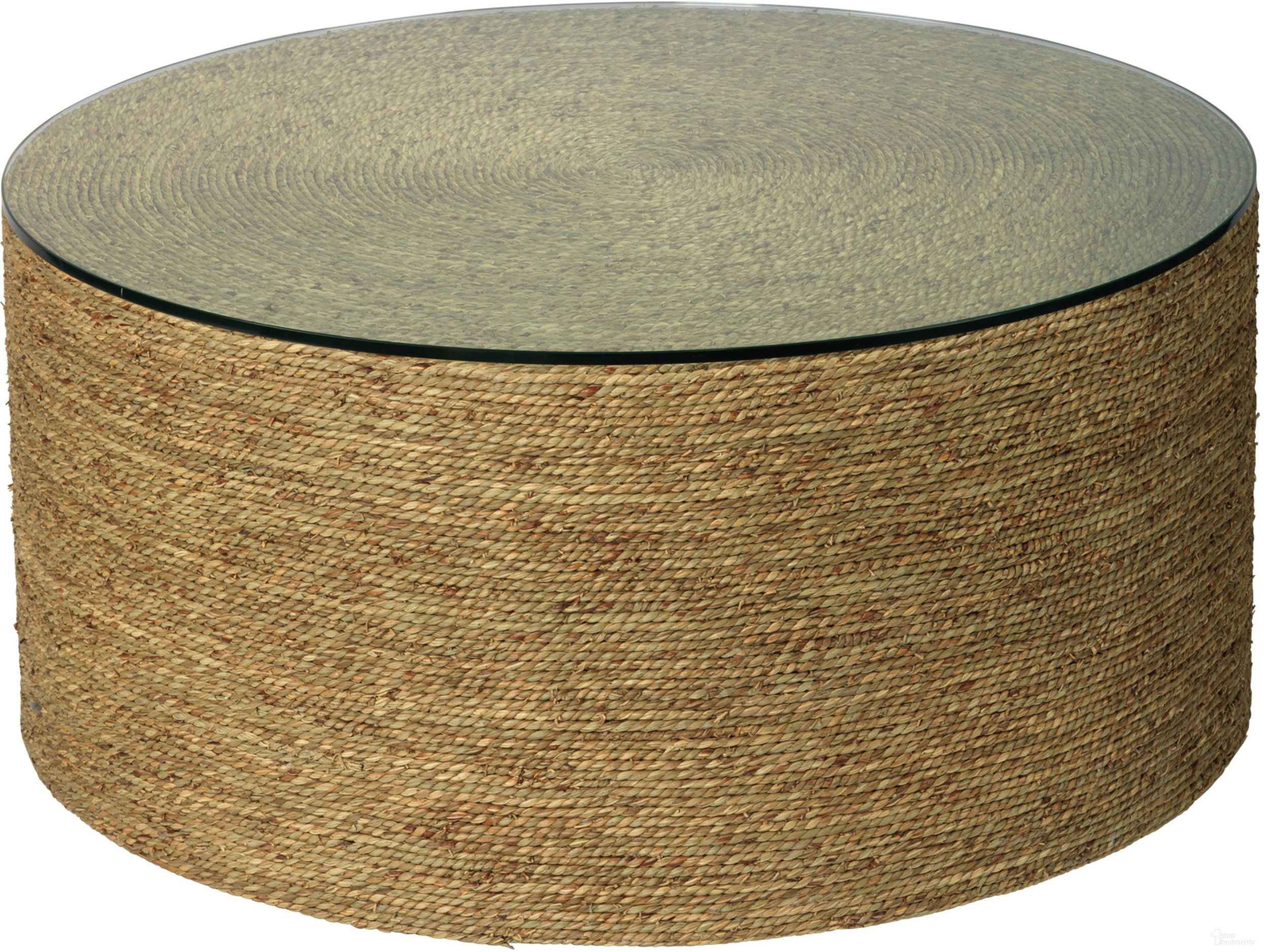 The appearance of Harbor Seagrass Coffee Table In Natural designed by Jamie Young Company in the bohemian interior design. This natural piece of furniture was selected by 1StopBedrooms from Harbor Collection to add a touch of cosiness and style into your home. Sku: 20HARB-CTNA. Material: Seagrass.
