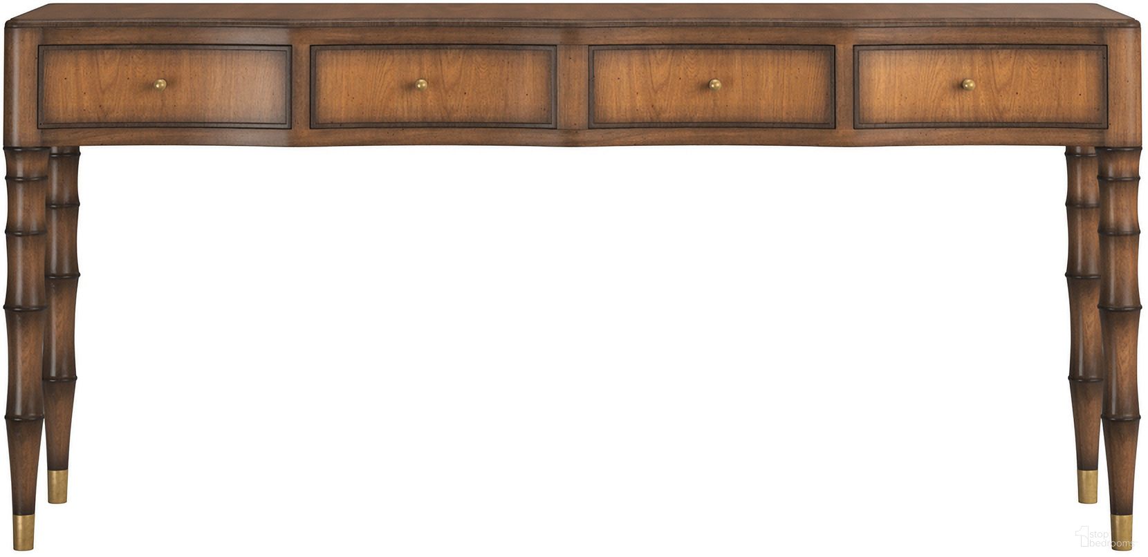 The appearance of Harbor Sofa Table In Warm Walnut designed by A.R.T. in the traditional interior design. This warm walnut piece of furniture was selected by 1StopBedrooms from Harbor Collection to add a touch of cosiness and style into your home. Sku: 338314-2731. Material: Rubberwood.