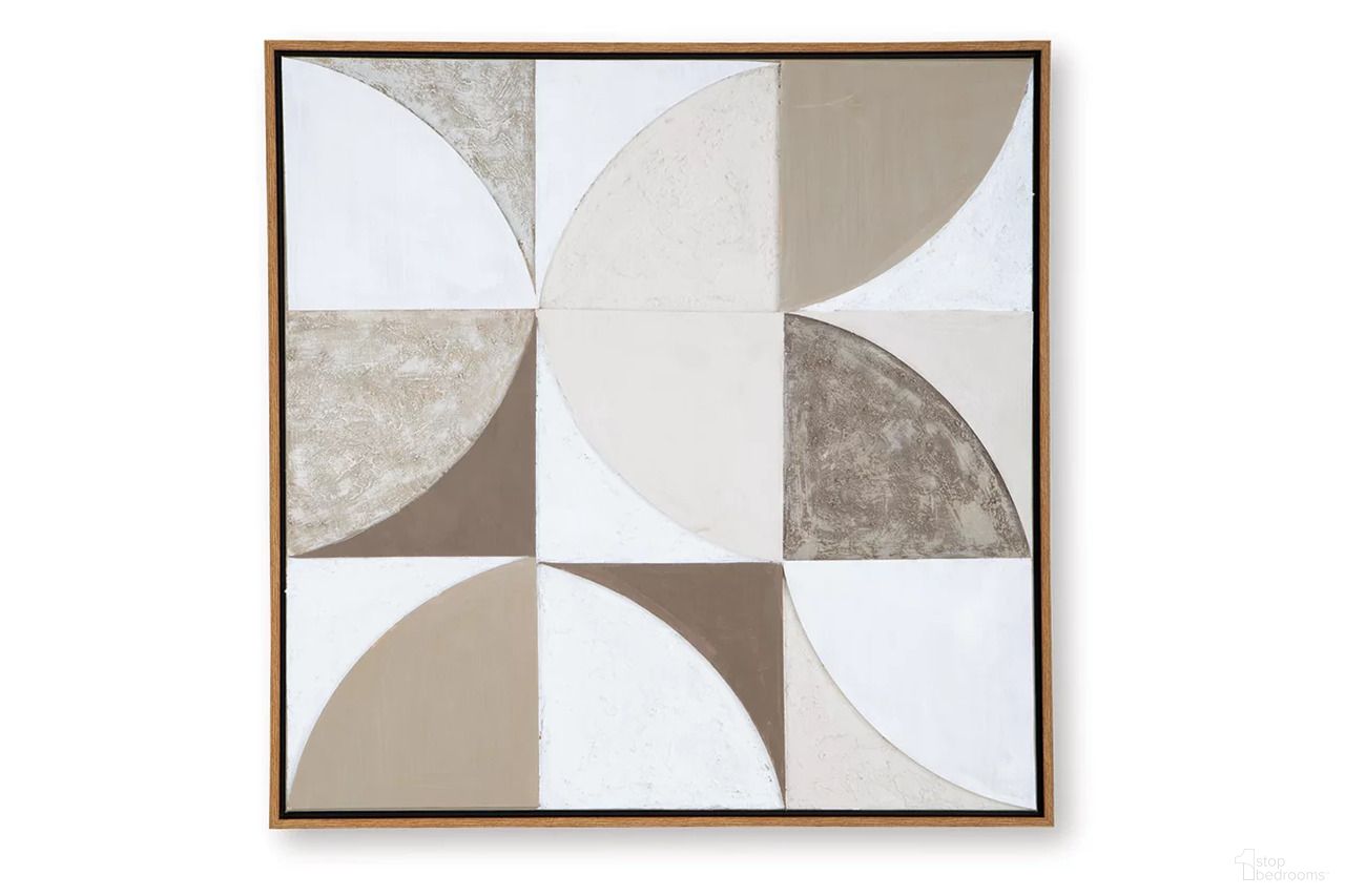 The appearance of Harelman Wall Art In Tan/Taupe/White designed by Signature Design by Ashley in the modern / contemporary interior design. This tan/taupe/white piece of furniture was selected by 1StopBedrooms from Harelman Collection to add a touch of cosiness and style into your home. Sku: A8000502.