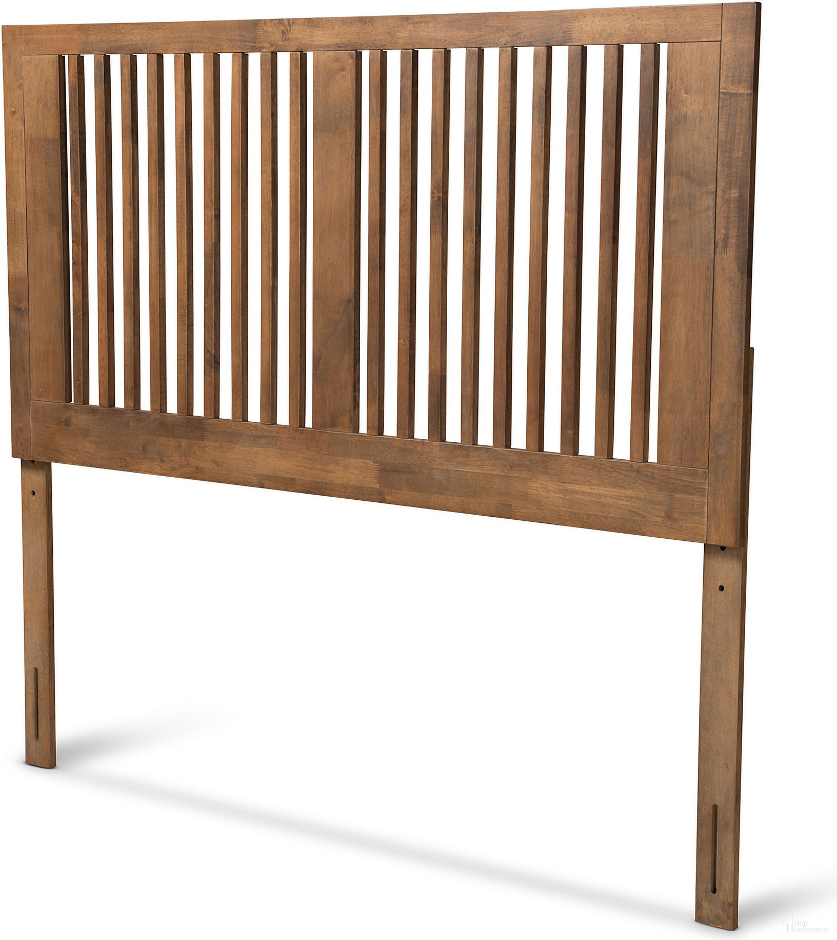 Harena Wood Queen Headboard In Ash Walnut