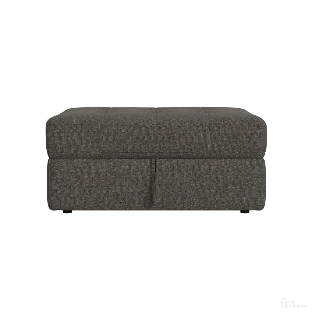 The appearance of Harleigh Storage Ottoman In Ash and Black designed by Picket House in the transitional interior design. This ash/black piece of furniture was selected by 1StopBedrooms from Harleigh Collection to add a touch of cosiness and style into your home. Sku: U-15020-11403-001. Material: Polyester.