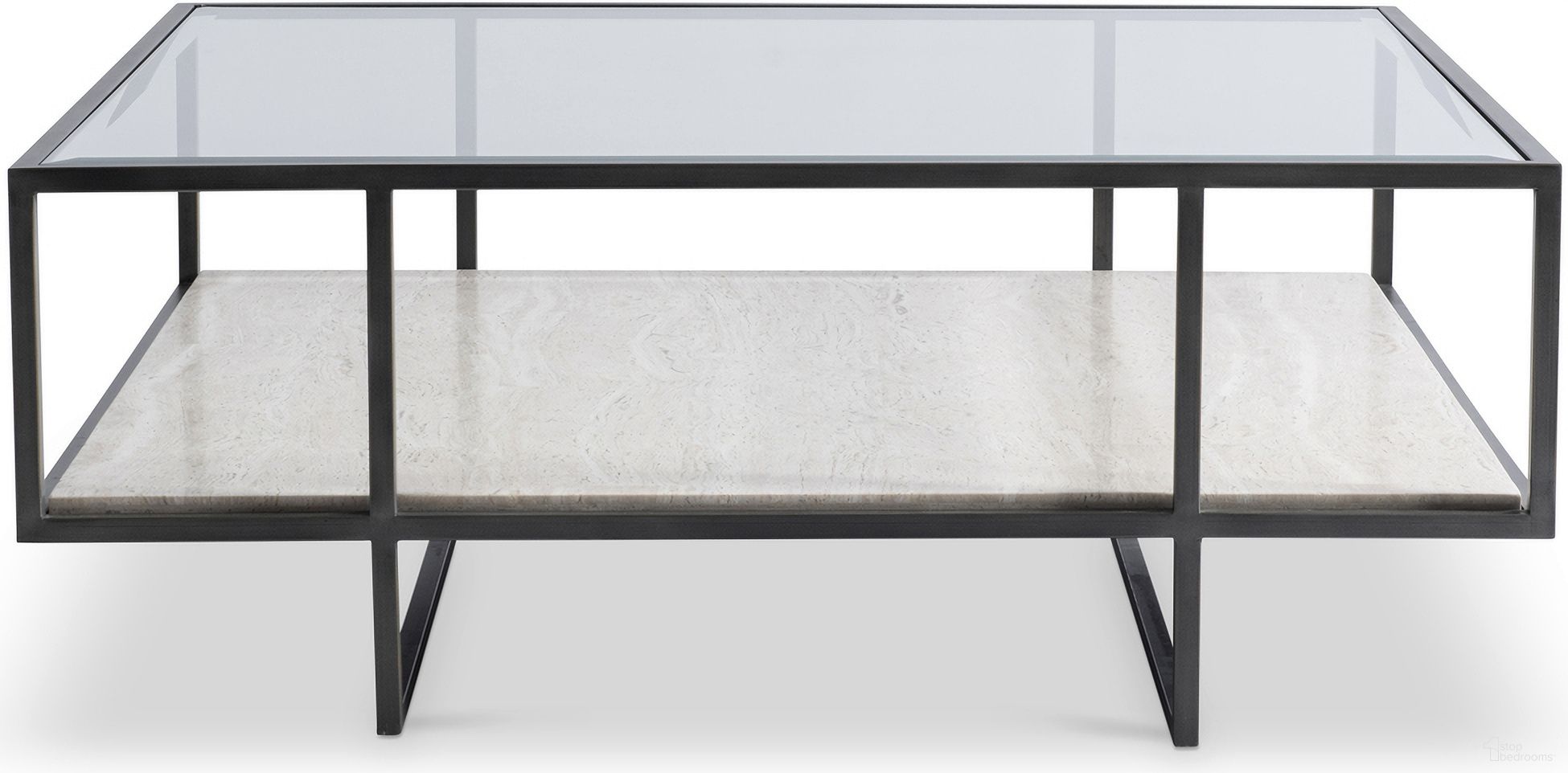 The appearance of Harlow Cocktail Table In Bronze designed by Bernhardt in the modern / contemporary interior design. This bronze piece of furniture  was selected by 1StopBedrooms from Harlow Collection to add a touch of cosiness and style into your home. Sku: 514022. Material: Stone.