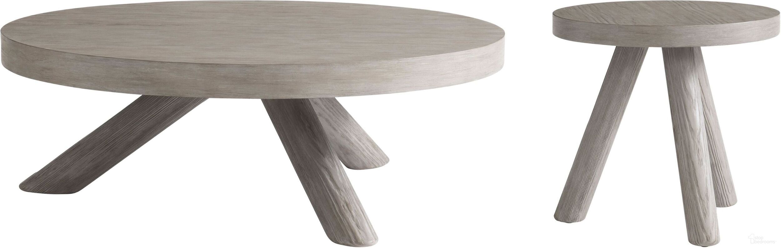 The appearance of Harmon Occasional Table Set designed by Bernhardt in the traditional interior design. This gris piece of furniture  was selected by 1StopBedrooms from Harmon Collection to add a touch of cosiness and style into your home. Sku: 555015;555125. Material: Wood.
