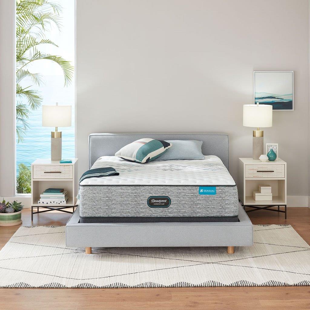 Harmony Lux Carbon Extra Firm Twin Mattress by Beautyrest 1StopBedrooms