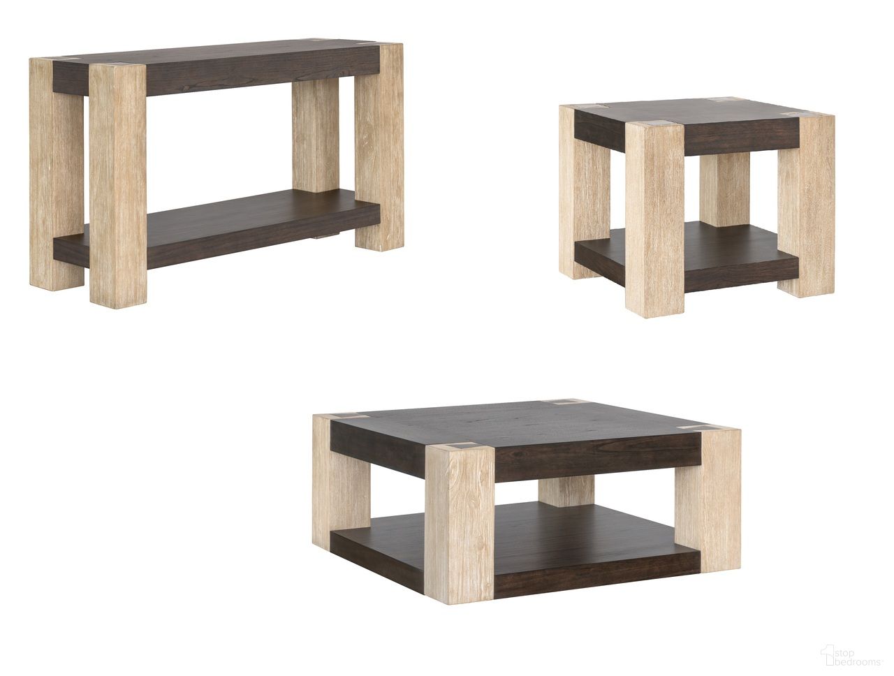 Harmony Occasional Table Set In Natural