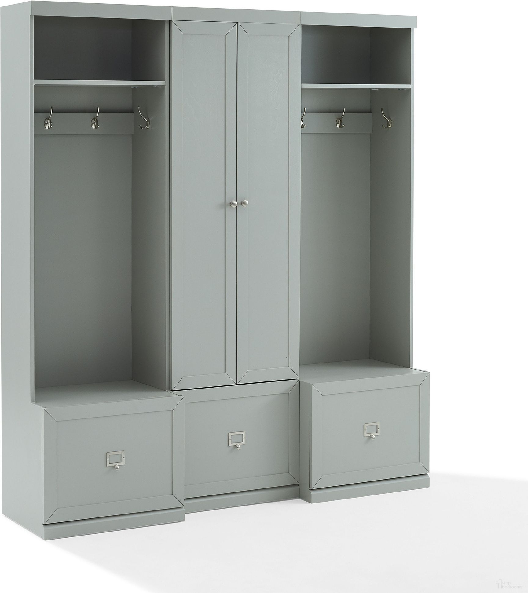 Harper 3-Piece Entryway Set In Gray