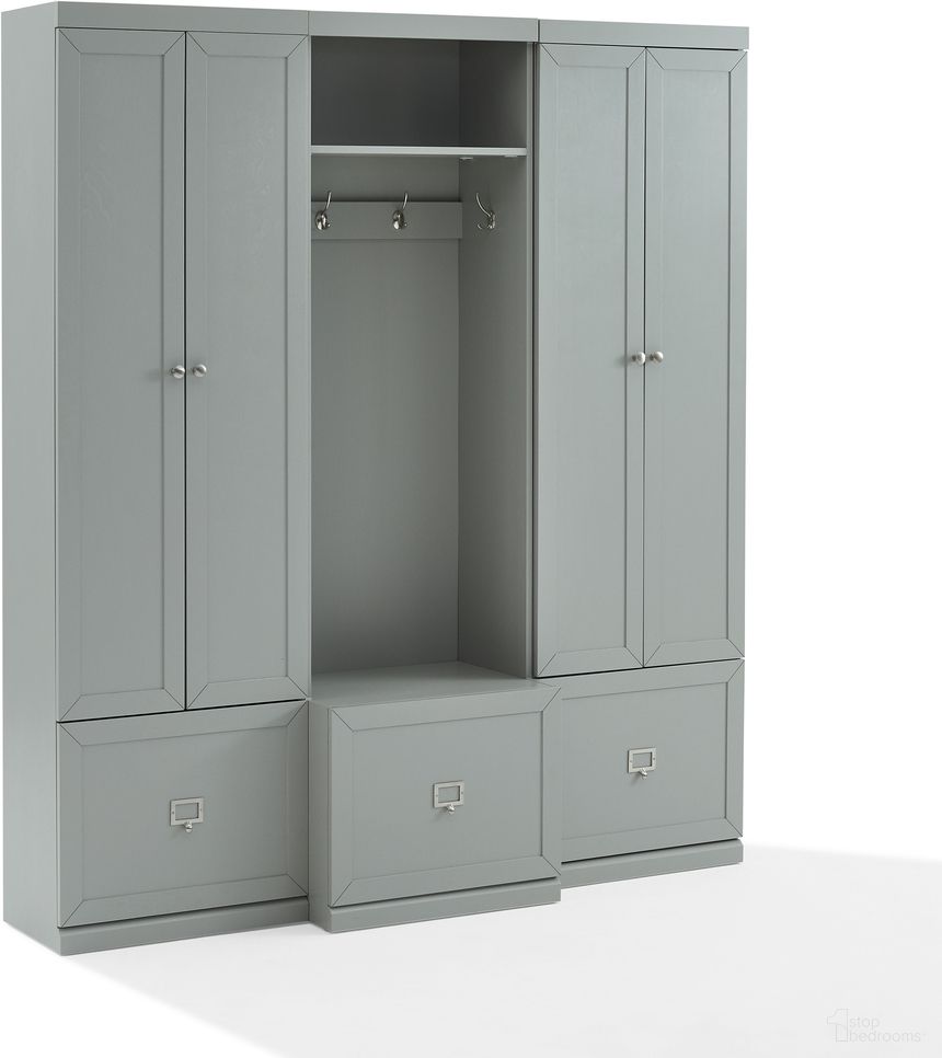 Harper 3-Piece Entryway Set In Gray