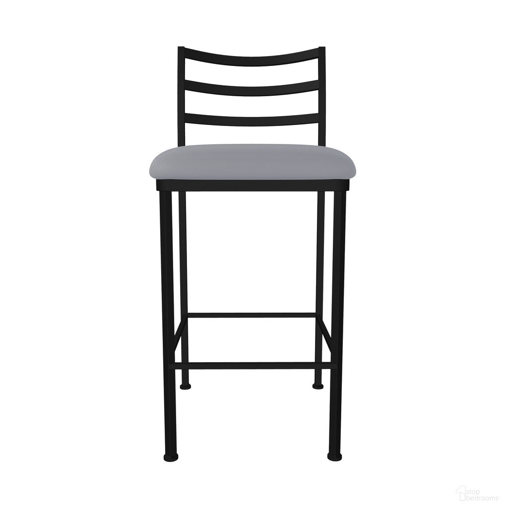 The appearance of Harper 30 Inch Bar Height Stool In Sable Onyx and Charcoal Gray designed by Wesley Allen in the transitional interior design. This sable onyx/charcoal gray piece of furniture  was selected by 1StopBedrooms from Harper Collection to add a touch of cosiness and style into your home. Sku: B231H30-XS-MB-DST. Material: Metal.