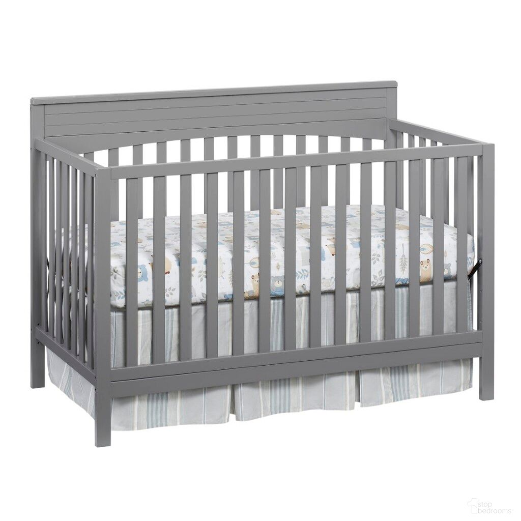 The appearance of Harper 4 In 1 Convertible Crib In Dove Gray designed by Oxford Baby in the traditional interior design. This dove gray piece of furniture was selected by 1StopBedrooms from Harper Collection to add a touch of cosiness and style into your home. Sku: 67011550. Material: Wood.