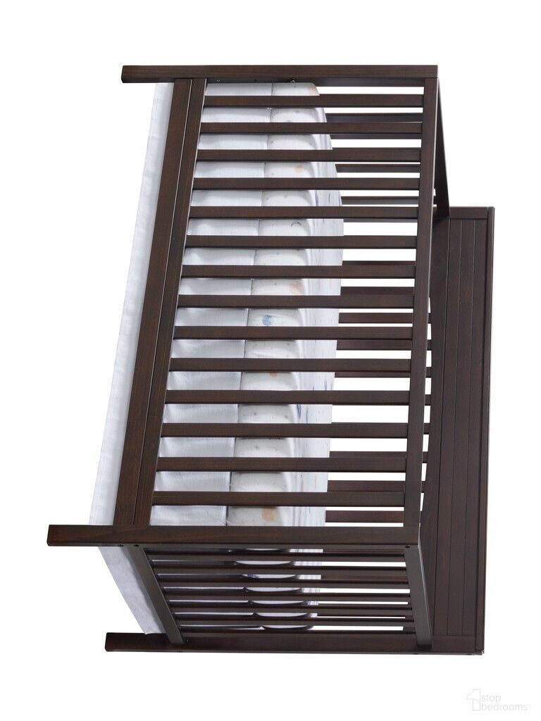 Harper 4 In 1 Convertible Crib In Espresso