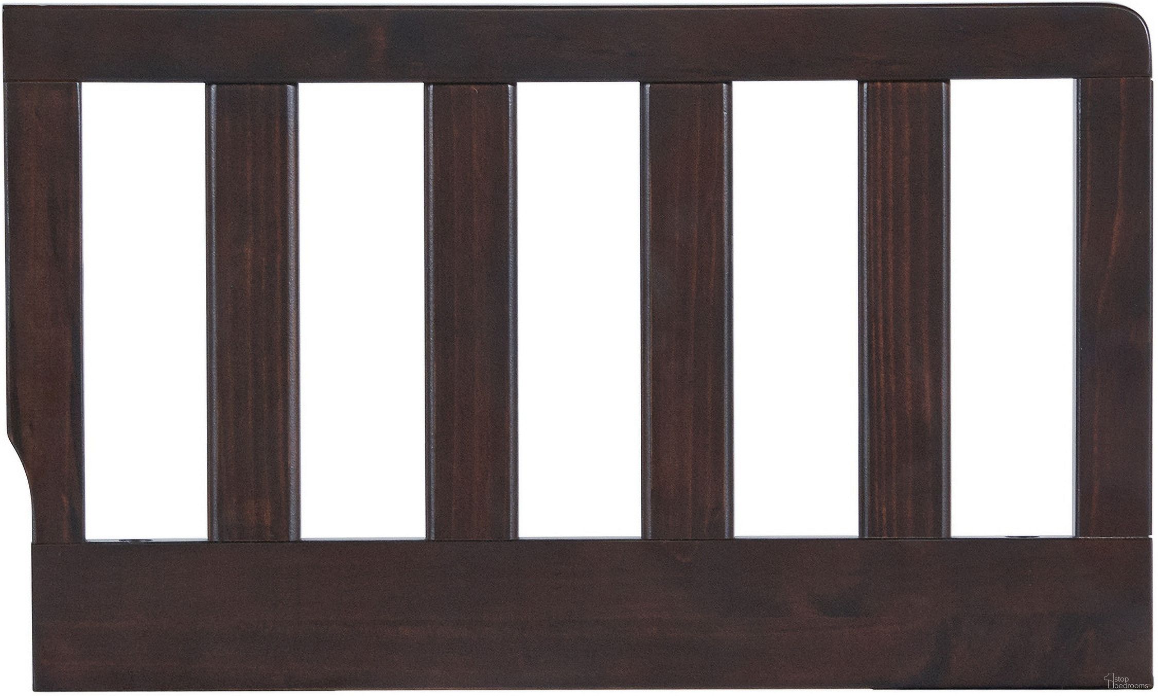The appearance of Harper Guard Rail In Espresso designed by Oxford Baby in the traditional interior design. This espresso piece of furniture was selected by 1StopBedrooms from Harper Collection to add a touch of cosiness and style into your home. Sku: 67095910. Material: Wood.