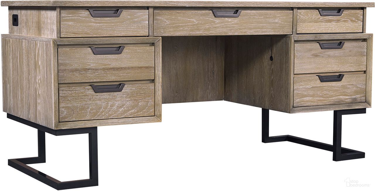 Aspenhome Harper Point 66 Executive Desk - Thumbnail 4
