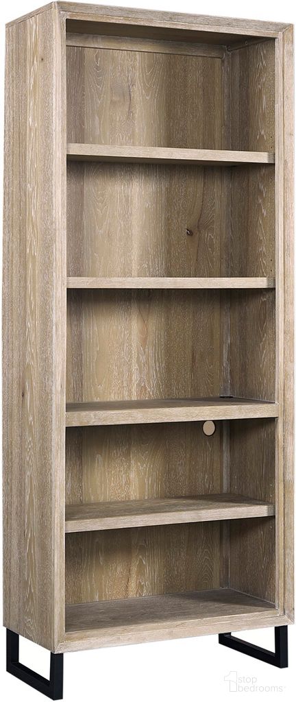 The appearance of Harper Point Open Bookcase In Light Brown designed by Aspenhome in the modern / contemporary interior design. This light brown piece of furniture was selected by 1StopBedrooms from Harper Point Collection to add a touch of cosiness and style into your home. Sku: IHP-333-KHA. Material: Wood.