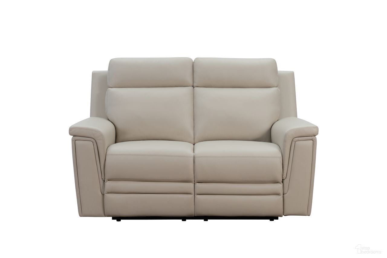 The appearance of Harper Power Reclining Loveseat with Power Head Rests and Power Lumbar In Cream designed by BarcaLounger in the modern / contemporary interior design. This cream piece of furniture was selected by 1StopBedrooms from Harper Collection to add a touch of cosiness and style into your home. Sku: 29PHL1669378483. Material: Leather Match.