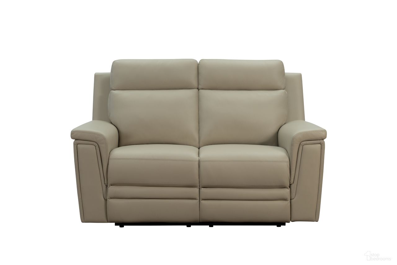 The appearance of Harper Power Reclining Loveseat with Power Head Rests and Power Lumbar In Taupe designed by BarcaLounger in the modern / contemporary interior design. This taupe piece of furniture was selected by 1StopBedrooms from Harper Collection to add a touch of cosiness and style into your home. Sku: 29PHL1669378485. Material: Leather Match.