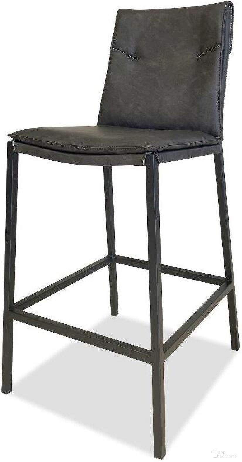 The appearance of Harris Grey Leatherette Counter Stool - Set of 2 designed by Mobital in the modern / contemporary interior design. This grey piece of furniture was selected by 1StopBedrooms from Harris Collection to add a touch of cosiness and style into your home. Sku: DCS-HARR-GREY-LOW. Material: Iron.