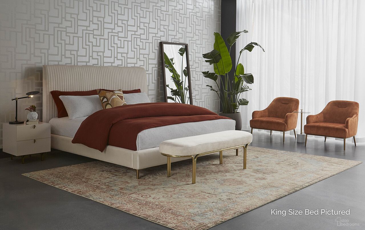 Harris Youth Platform Bedroom Set In Casablanca Cloud