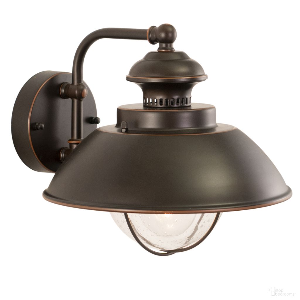 The appearance of Harwich 10 Inch Outdoor Wall Light In Burnished Bronze designed by Vaxcel in the coastal interior design. This burnished bronze piece of furniture was selected by 1StopBedrooms from Harwich Collection to add a touch of cosiness and style into your home. Sku: OW21501BBZ. Material: Steel.