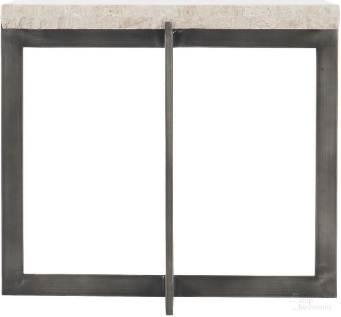 The appearance of Hathaway Metal Bunching Square Cocktail Table designed by Bernhardt in the modern / contemporary interior design. This bronze piece of furniture  was selected by 1StopBedrooms from Hathaway Collection to add a touch of cosiness and style into your home. Sku: 510011. Material: Steel.