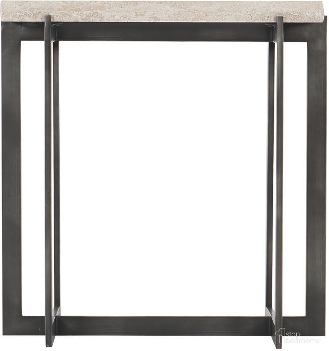 The appearance of Hathaway Metal Drink Table designed by Bernhardt in the modern / contemporary interior design. This bronze piece of furniture  was selected by 1StopBedrooms from Hathaway Collection to add a touch of cosiness and style into your home. Sku: 510111. Material: Steel.