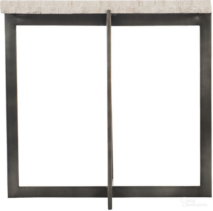The appearance of Hathaway Metal End Table designed by Bernhardt in the modern / contemporary interior design. This bronze piece of furniture  was selected by 1StopBedrooms from Hathaway Collection to add a touch of cosiness and style into your home. Sku: 510122. Material: Steel.
