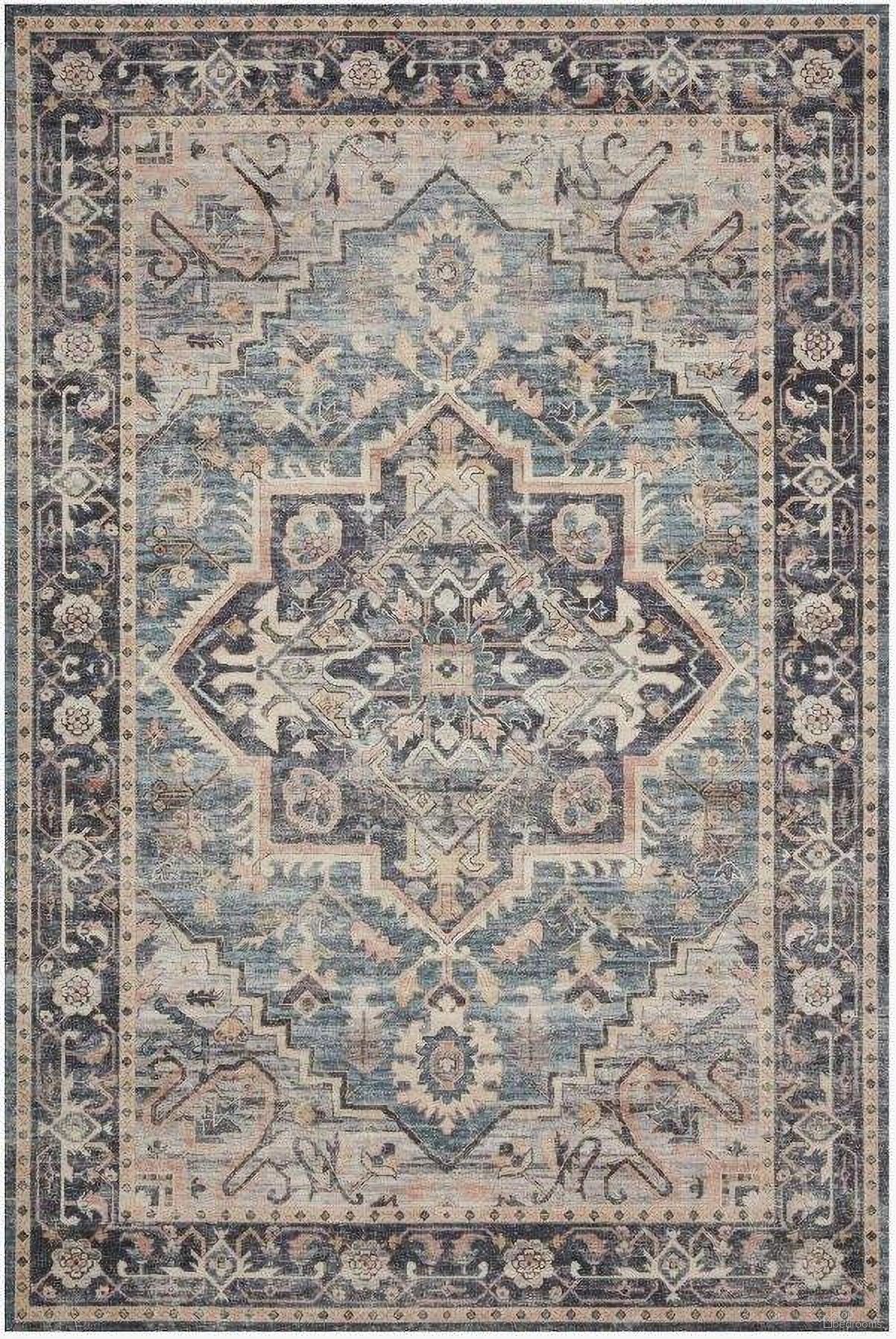 Hathaway Navy/Multi 1'6" x 1'6" Rug