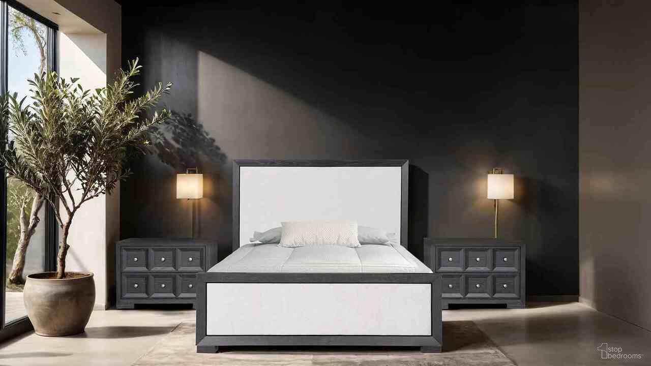 The appearance of Hatton Cross Bedroom Set In Weathered Black designed by Furniture of America in the modern / contemporary interior design. This weathered black piece of furniture was selected by 1StopBedrooms from Hatton Cross Collection to add a touch of cosiness and style into your home. Sku: FM79021BK-Q-FB;FM79021BK-Q-HB;FM79021BK-R;FM79011BK-N2. Bed Size: King. Material: Engineered Wood.