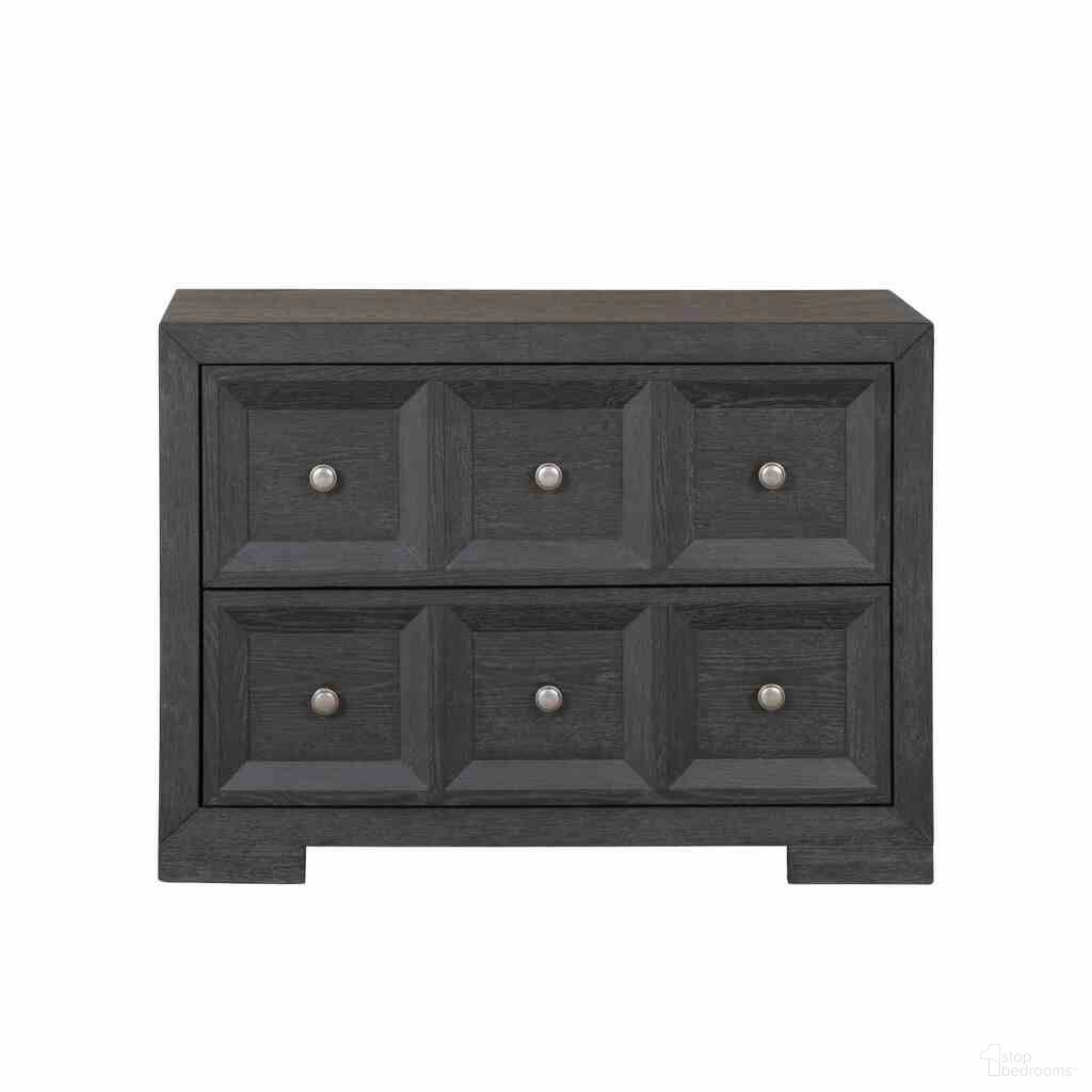 The appearance of Hatton Cross Oversized Nightstand with USB A-C In Weathered Black designed by Furniture of America in the modern / contemporary interior design. This weathered black piece of furniture was selected by 1StopBedrooms from Hatton Cross Collection to add a touch of cosiness and style into your home. Sku: FM79011BK-N2. Material: Solid Rubberwood.