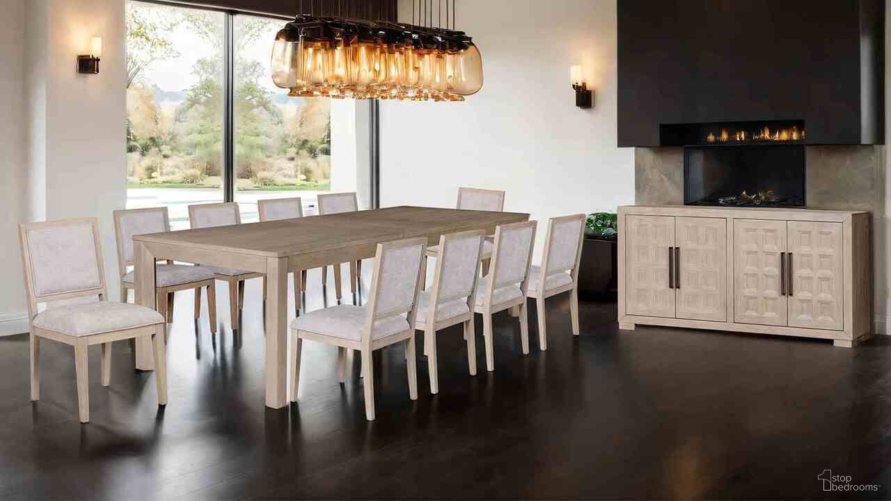 Hatton Cross Rectangular Dining Room Set In Tawny