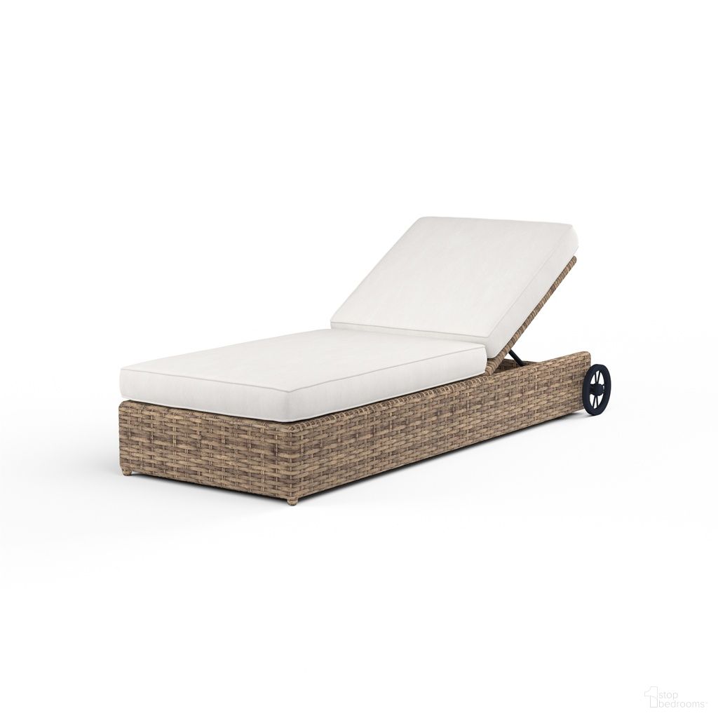 The appearance of Havana Adjustable Chaise in Canvas Flax designed by Sunset West in the transitional interior design. This canvas flax piece of furniture was selected by 1StopBedrooms from Havana Collection to add a touch of cosiness and style into your home. Sku: SW1701-9-FLAX-STKIT. Material: Resin Wicker.