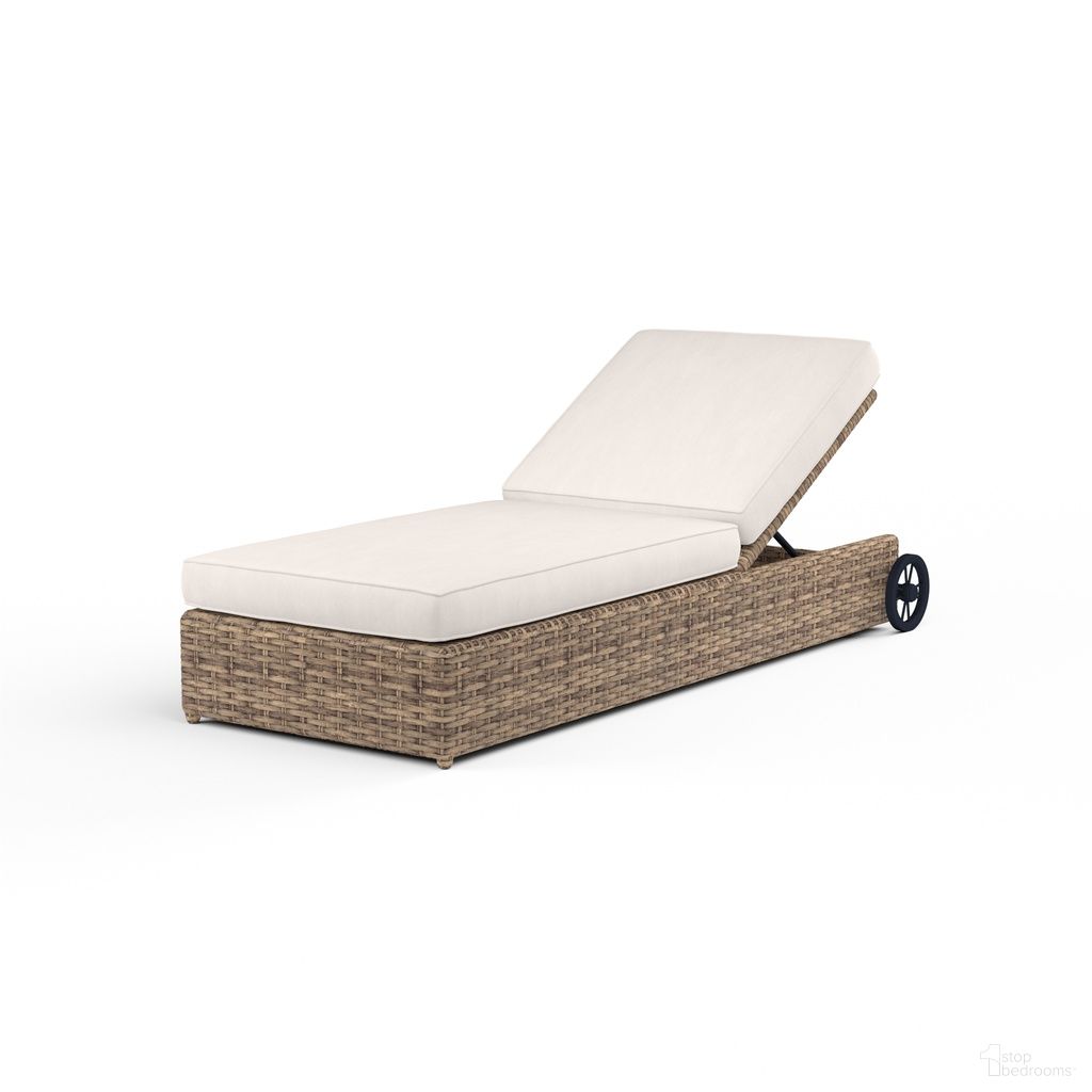 The appearance of Havana Adjustable Chaise in Canvas Natural designed by Sunset West in the transitional interior design. This canvas natural piece of furniture was selected by 1StopBedrooms from Havana Collection to add a touch of cosiness and style into your home. Sku: SW1701-9-5404. Material: Resin Wicker.